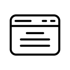 Obraz premium Browsing Icon Vector Symbol Design Illustration