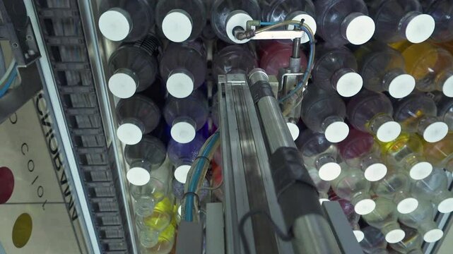 Textile - Working colour mix machine