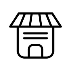 Shop Icon Vector Symbol Design Illustration