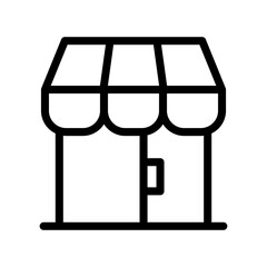 Shop Icon Vector Symbol Design Illustration