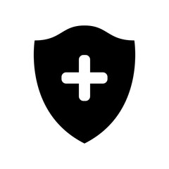 Obraz premium Shield Icon Vector Symbol Design Illustration