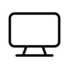 Monitor Icon Vector Symbol Design Illustration