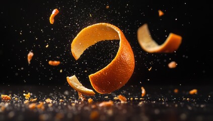 Orange Peel in Motion