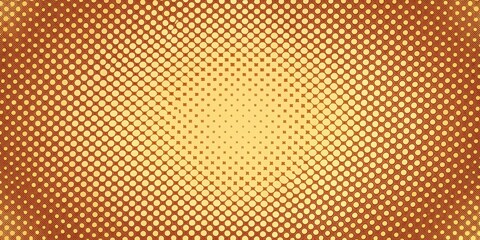 Obraz premium Seamless vintage distressed halftone dot background pattern with retro comic book vibes, distressed, halftone, dot