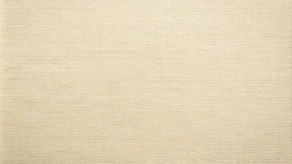 Fototapeta premium Subtle canvas texture in light beige color with forced perspective