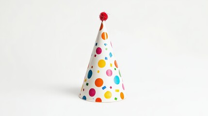 Birthday hat isolated