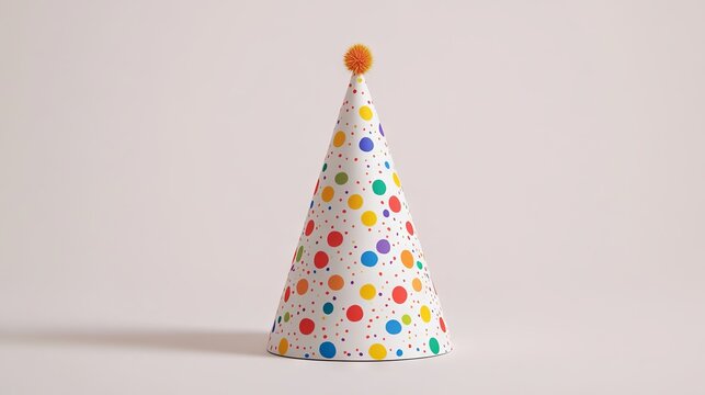 Birthday hat isolated
