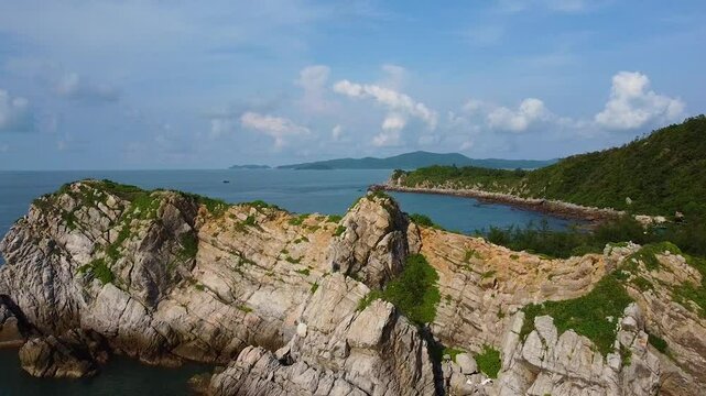Drone Vietnam - Quan Lan Island