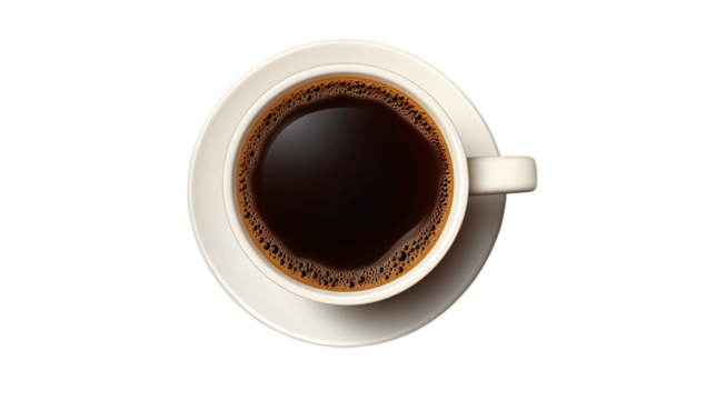 Smiley Face in Coffee Cup