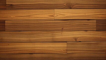 Fototapeta premium Rich wooden planks with a natural grain pattern, rustic and warm texture