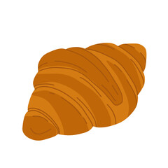 Set of fresh breads. Breads and pastry banner. Whole grain and wheat bread, pretzel, ciabatta, croissant, french baguette for bakery menu design.