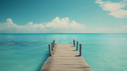 Fototapeta premium Tranquil ocean view