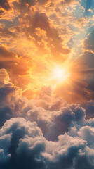 Fototapeta premium Heavenly sunrise