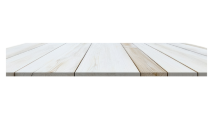 A blank wooden surface with a whitewashed finish, ideal for displaying products or creating a rustic background for various setups.