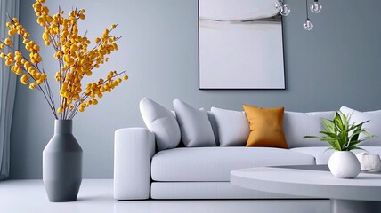Modern Living Room with Stylish Decor and Colors
