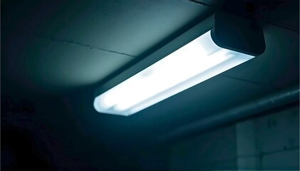 蛍光灯と不気味な静けさ