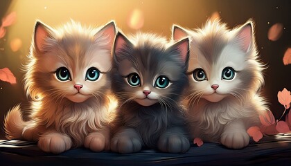 Obraz premium Katzenbabys