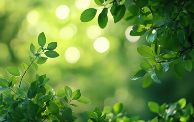 Green background 