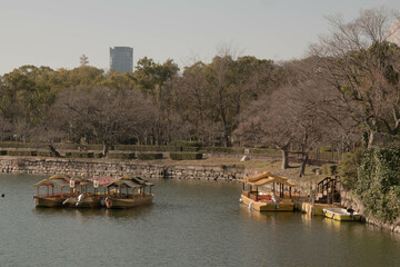 Fototapeta premium Walking the streets of Osaka in Japan