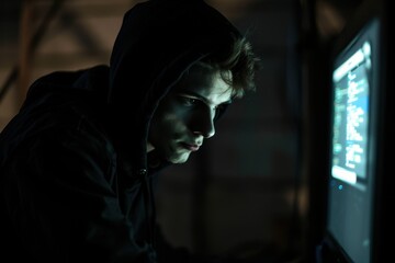 Russian hacker infiltrating server in darkness