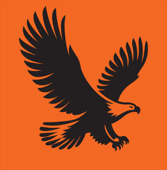 eagle in flight