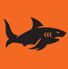 shark vector silhouette 
