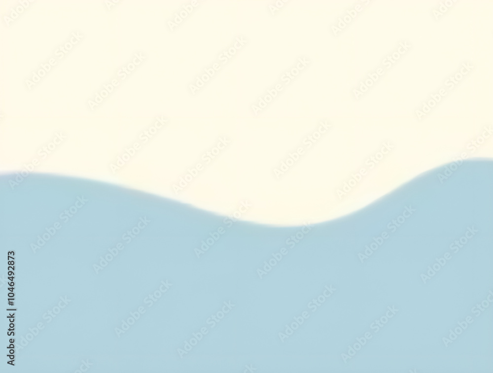 Poster abstract blue background with waves. generative ai