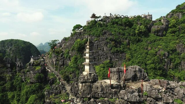 Ninh Binh - Mua Cave aerial view_8