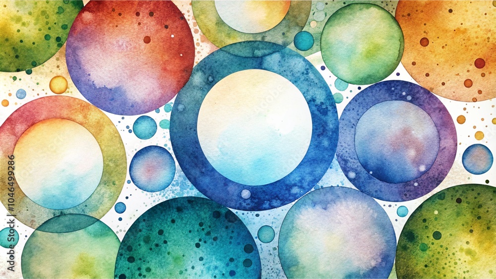 Poster color gradient, gradation circle, grain noise texture holographic blur abstract background. color wa