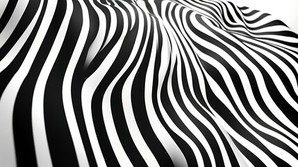 High-contrast black and white pattern with converging lines for a striking comic pop art design