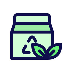 Eco Friendly Packaging Icon