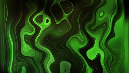 Marble liquid wave abstract background dark green