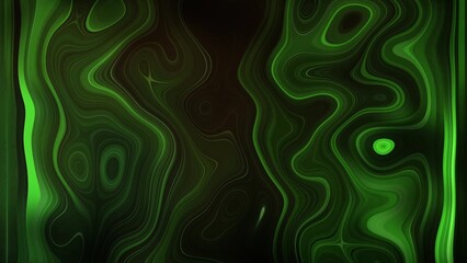 Marble liquid wave abstract background green dark