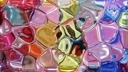material glossy liquid abstract shiny background colorful