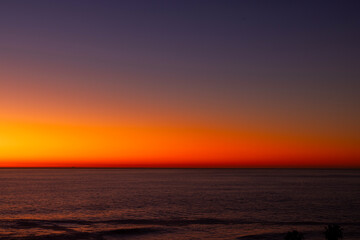 Sunset afterglow, Bantry Bay, Cape Town, South Africa.