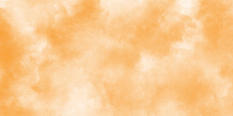 watercolor background textures with clouds and stains, Old paper texture with stains and scratches, Hand painted abstract cloud texture, Paint leaks and ombre effects orange or brown watercolor.