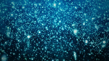 Winter snow storm background with particular.