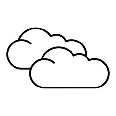 Fototapeta premium cloud icon