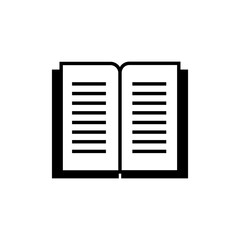 reading book icon vector illustration template
