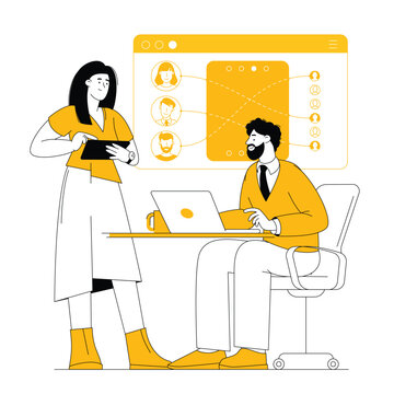 Analytics software, customer tracking.