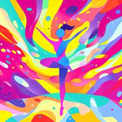 Obraz premium abstract colorful background