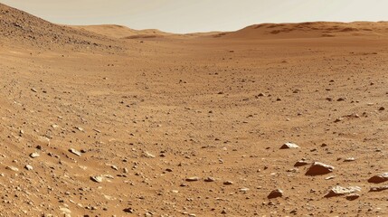 Futuristic Martian Habitat: Harmonious Blend of Technology and Nature in Ultra-Detailed Panoramic Landscape