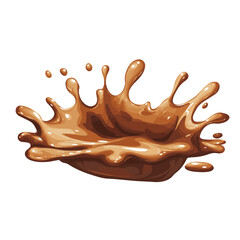 chocolate liquid splash