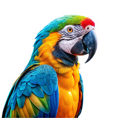 Fototapeta premium A colorful parrot
