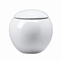 Contemporary White Ceramic Toilet with Dual-Flush System