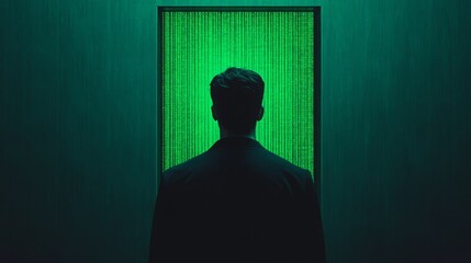 Exploring the digital abyss a journey into the world of technology and data in a futuristic landscape