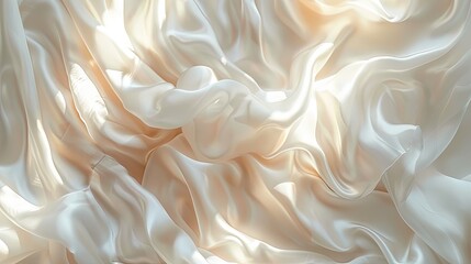 This elegant abstract background features a soft white gradient, blurred lines, and curves that evoke tranquility and depth, perfect for designs seeking a serene and balanced atmosphere.