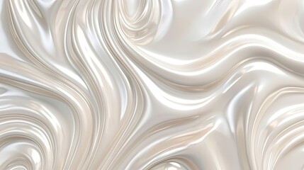 Fototapeta premium This elegant abstract background features a soft white gradient, blurred lines, and curves that evoke tranquility and depth, perfect for designs seeking a serene and balanced atmosphere.