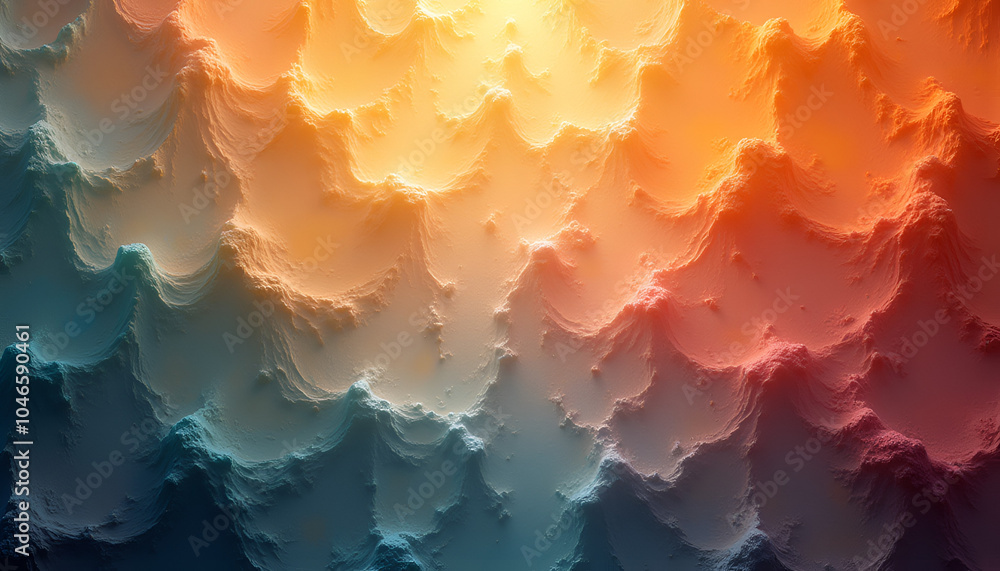 Wall mural seamless light texture with realistic patterns and natural colors in soft lighting