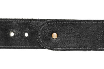 Leather belt isolated